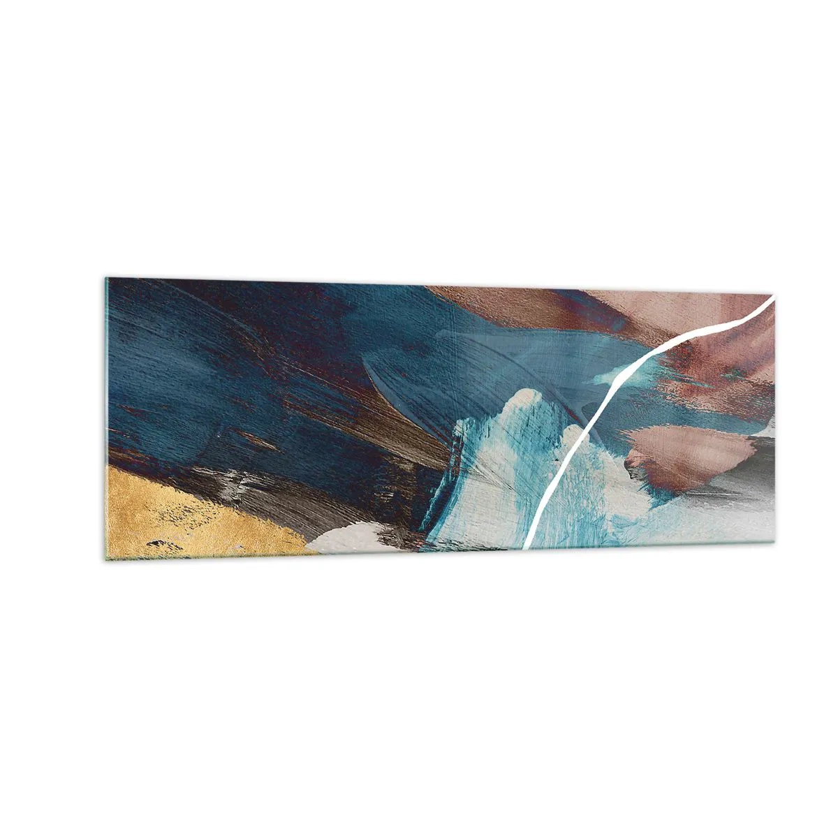 Tablou pe sticlă - Cu fler și energie - 140x50 cm