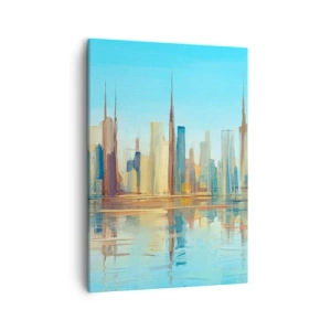 Tablou pe pânză - Metropola însorită - 50x70 cm