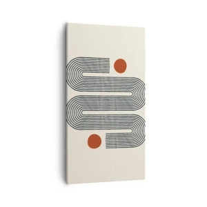 Tablou pe pânză - De la început până la sfârșit - 55x100 cm