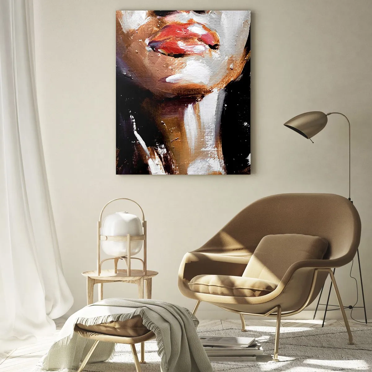 Tablou pe sticlă - Mândrie fără prejudecăți - 50x70 cm