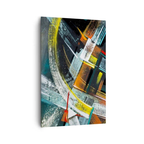 Tablou pe pânză - Energia în mișcare - 80x120 cm