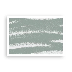 Poster - Abstracție în stil de iarnă - 100x70 cm