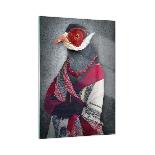 Tablou pe sticlă - Ce caut eu aici!? - 50x70 cm