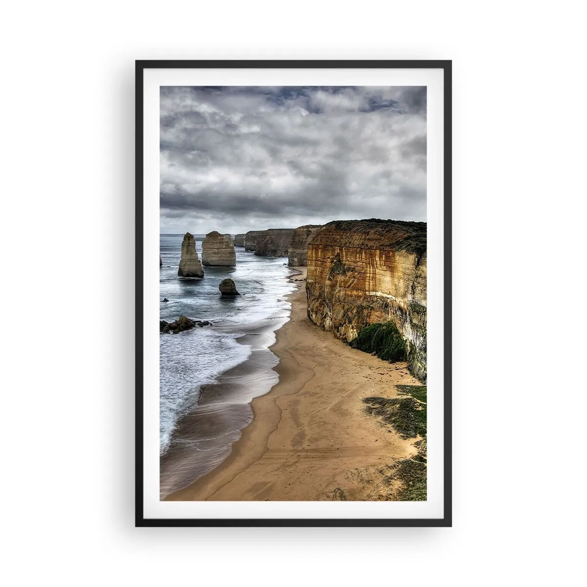 Poster în ramă neagră - Frumusețe brută - 61x91 cm