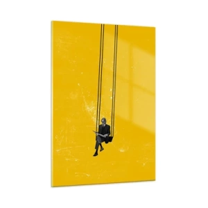 Tablou pe sticlă - O zi ca oricare alta - 50x70 cm