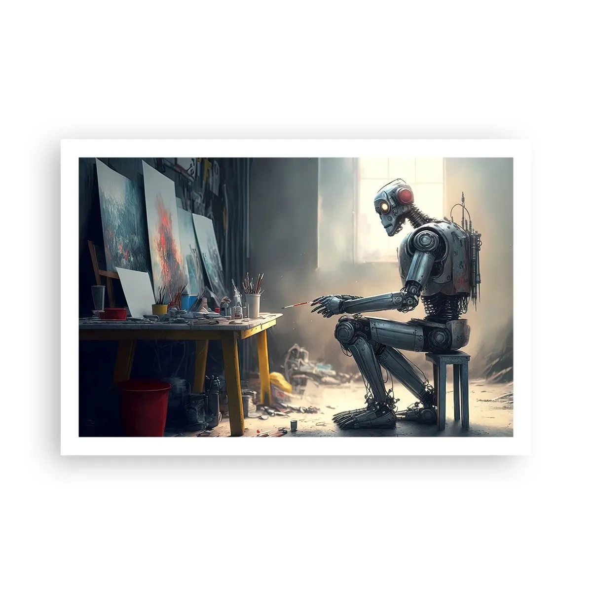 Poster - Actul de creație - 91x61 cm
