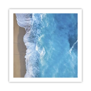 Poster - Puterea albastrului - 60x60 cm