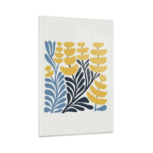 Tablou pe sticlă - Ogor însorit - 70x100 cm