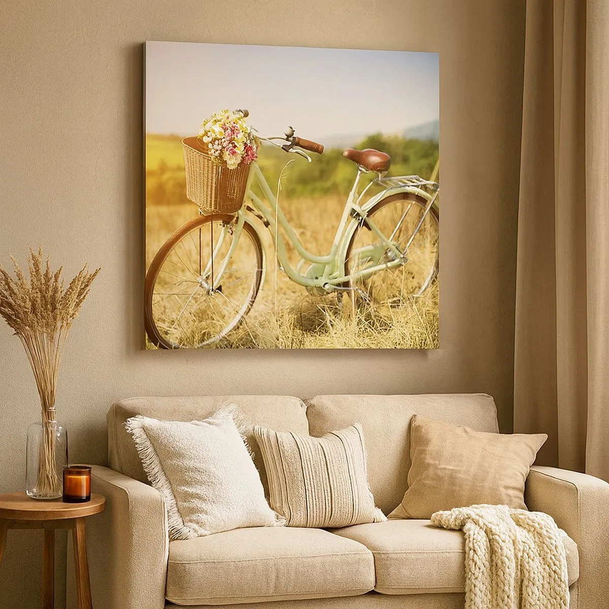 Tablou pe pânză - Mă odihnesc aici un pic - 30x30 cm