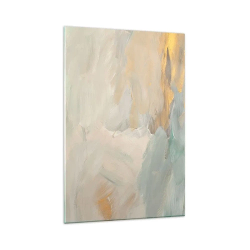 Tablou pe sticlă - Abstracție - lumea blândeții - 80x120 cm