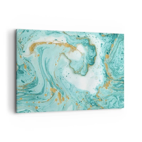 Tablou pe pânză - Sub marele val al perioadei Edo - 100x70 cm