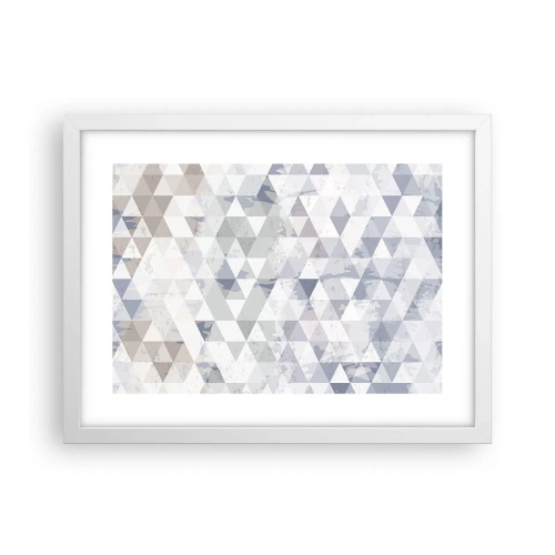 Poster în ramă albă - În ritm de trei - 40x30 cm