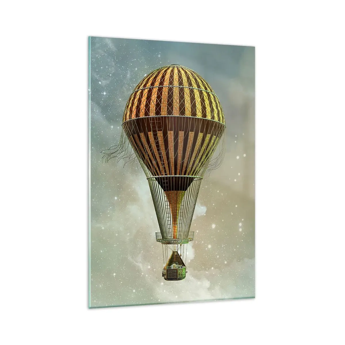 Tablou pe sticlă - Zboruri de pionierat - 80x120 cm