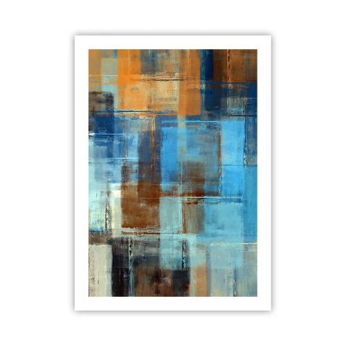 Poster - Prin valul albastru - 50x70 cm