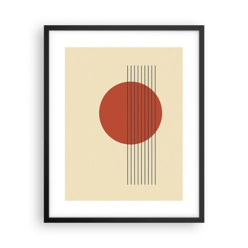 Poster în ramă neagră - În continuare - 40x50 cm