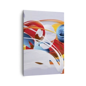 Tablou pe pânză - Dansul elementelor - 70x100 cm