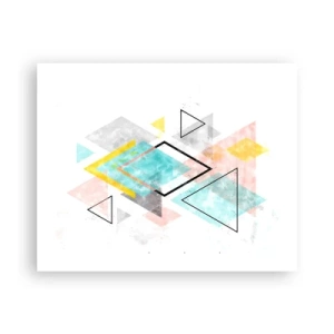 Poster - Joc geometric - 50x40 cm