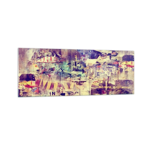 Tablou pe sticlă - Și asta e tot ce va rămâne - 140x50 cm