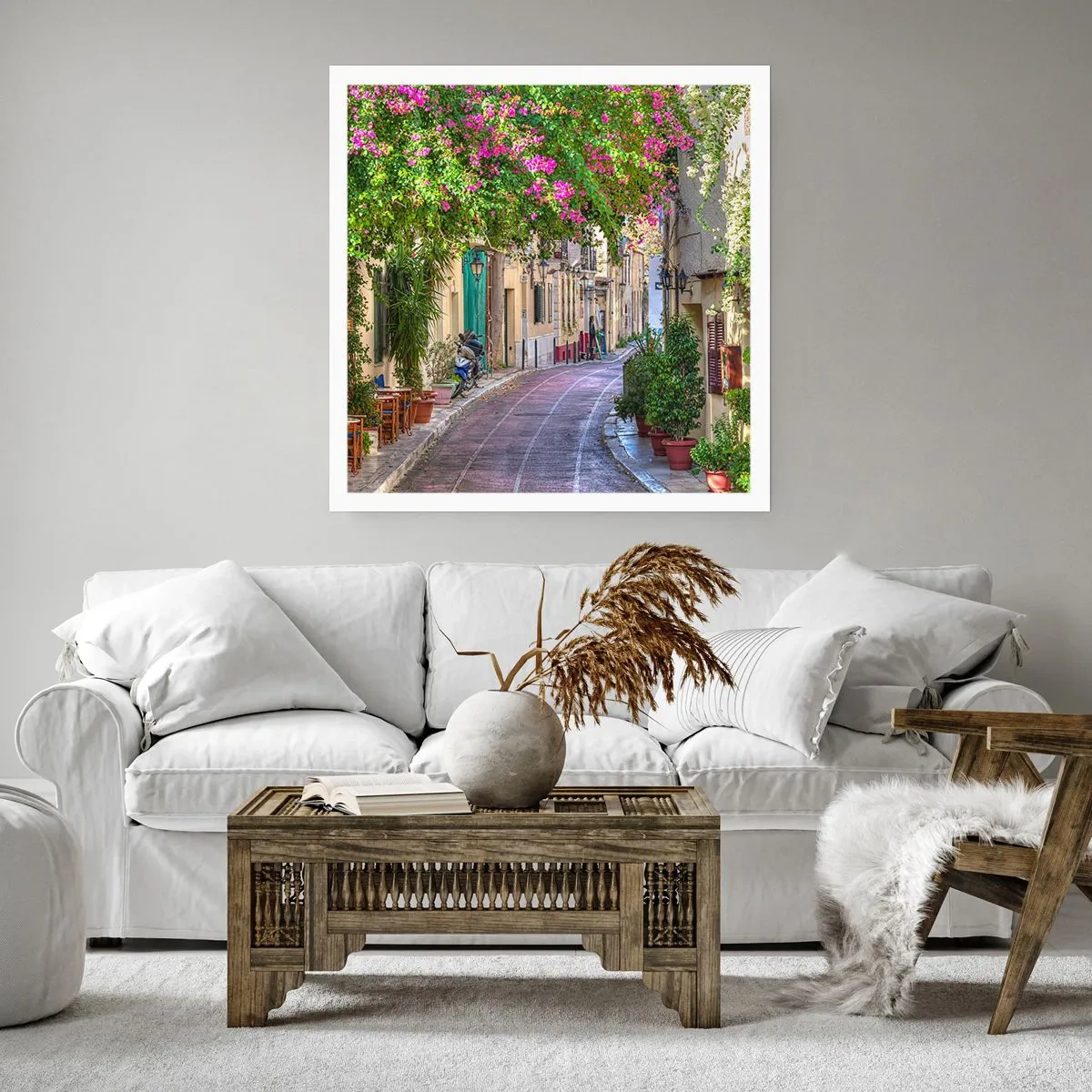 Poster - Alee înfloritoare - 60x60 cm