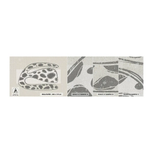 Mostră tapet Premium Canvas - O creatură bizară - Boho, Minimalism, Luminos - 100x30 cm