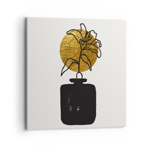 Tablou pe pânză - Cât cântărește aurul? - 70x70 cm