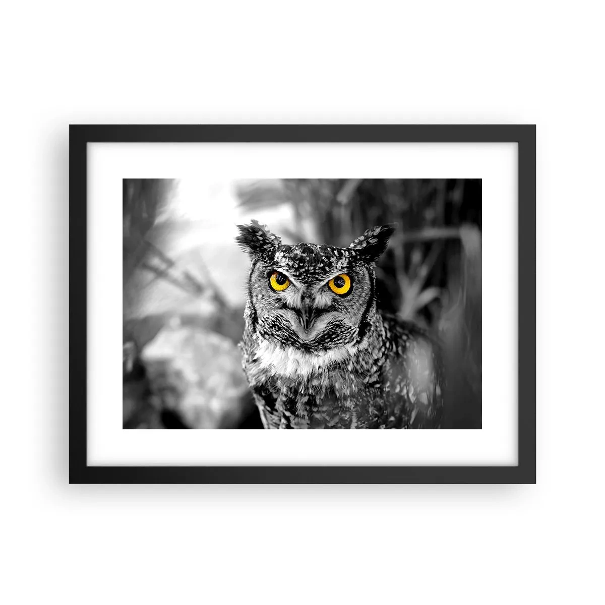 Poster în ramă neagră - Nimic nu poate fi ascuns - 40x30 cm