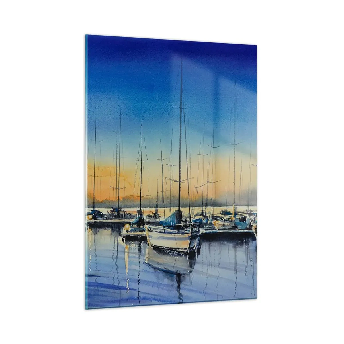 Tablou pe sticlă - Sfârșitul unei zile bune - 50x70 cm