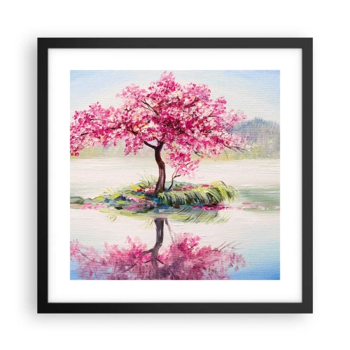 Poster în ramă neagră - Festivalul Primăverii - 40x40 cm