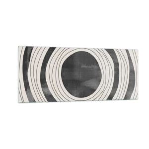 Tablou pe sticlă - Direct la subiect - 100x40 cm