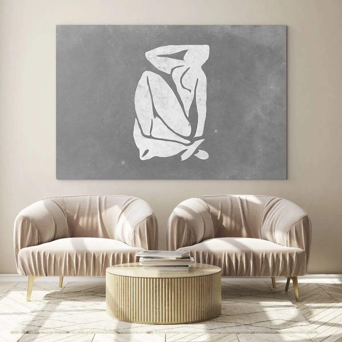 Tablou pe sticlă - În reverie - 100x70 cm