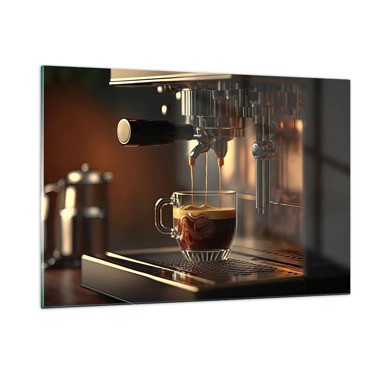Tablou pe sticlă - Băutură senzuală - 120x80 cm