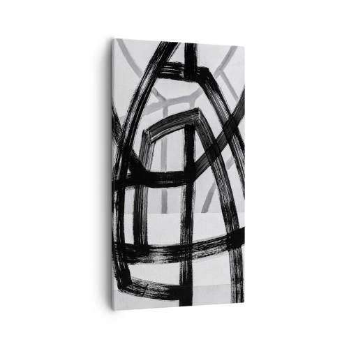 Tablou pe pânză - Construind adâncimea - 55x100 cm