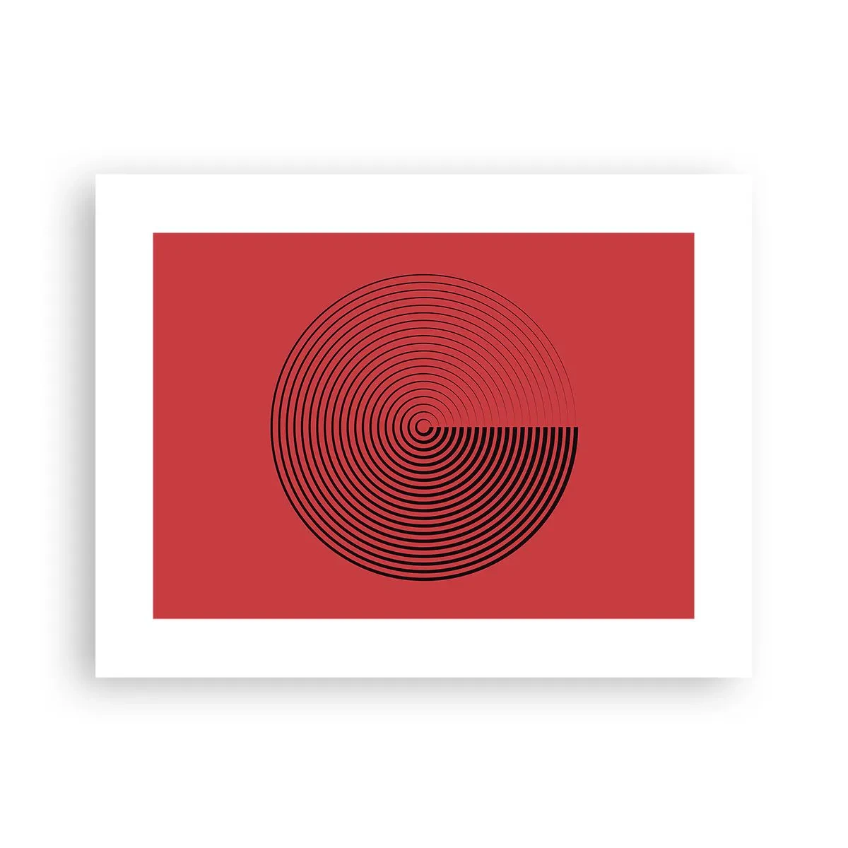Poster - Mișcare circulară - 40x30 cm