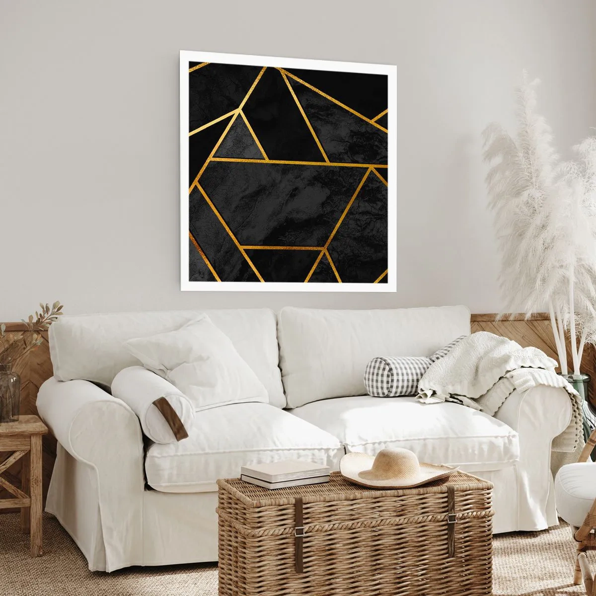 Poster - Întuneric și lumină - 60x60 cm