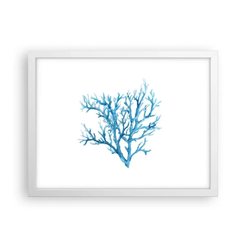 Poster în ramă albă - Filigranul marin - 40x30 cm