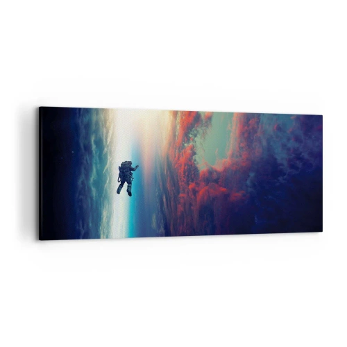 Tablou pe pânză - Provocând universul - 120x50 cm