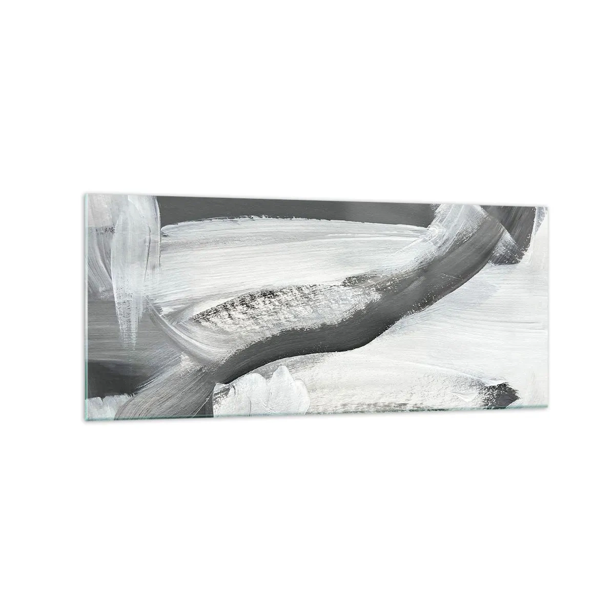 Tablou pe sticlă - Cu o mișcare decisivă - 120x50 cm