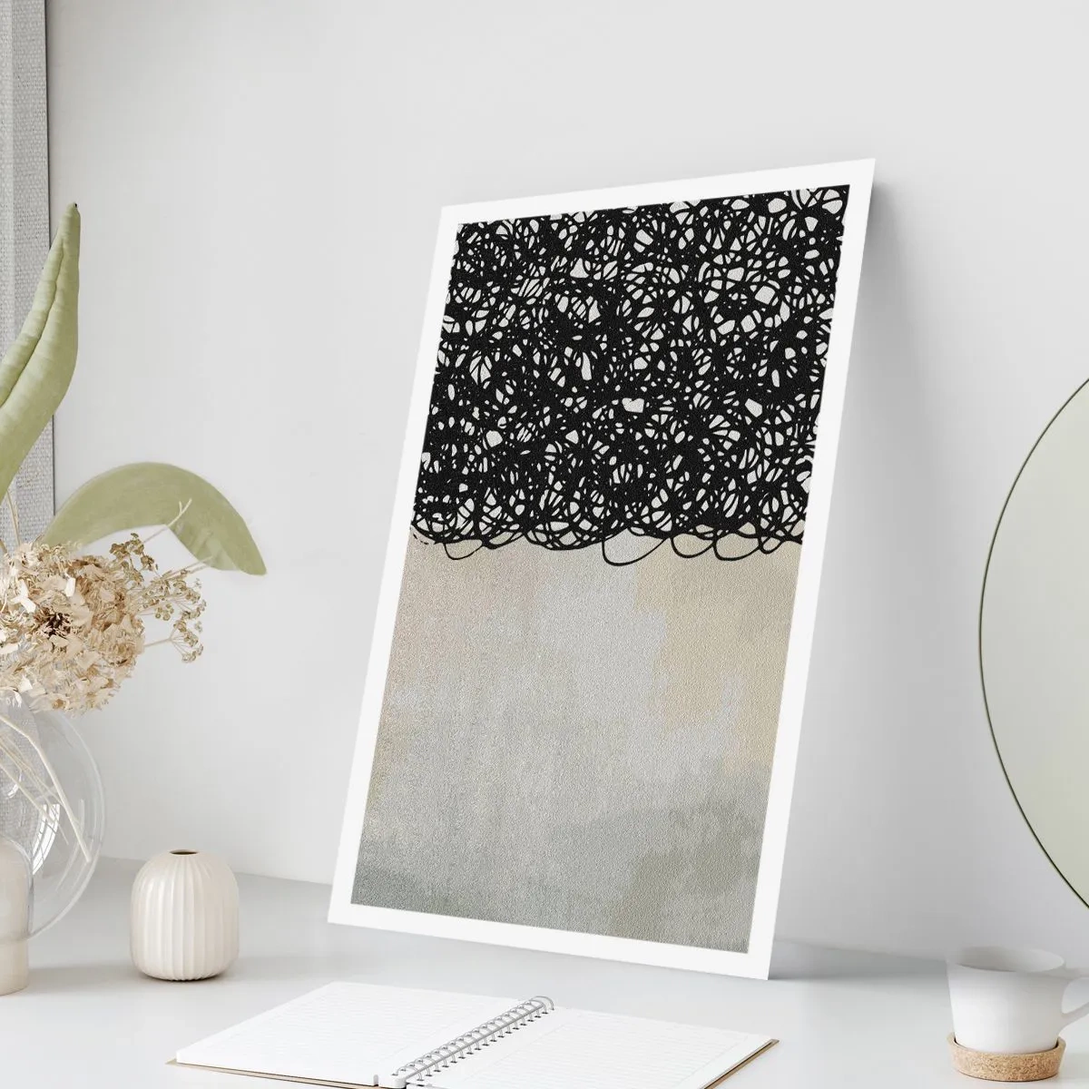 Poster - Abstracție înfășurată - 70x100 cm