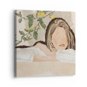 Tablou pe pânză - Frumusețea sudului - 30x30 cm