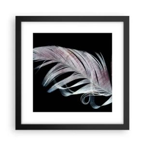 Poster în ramă neagră - Gândește-te la atingere - 30x30 cm
