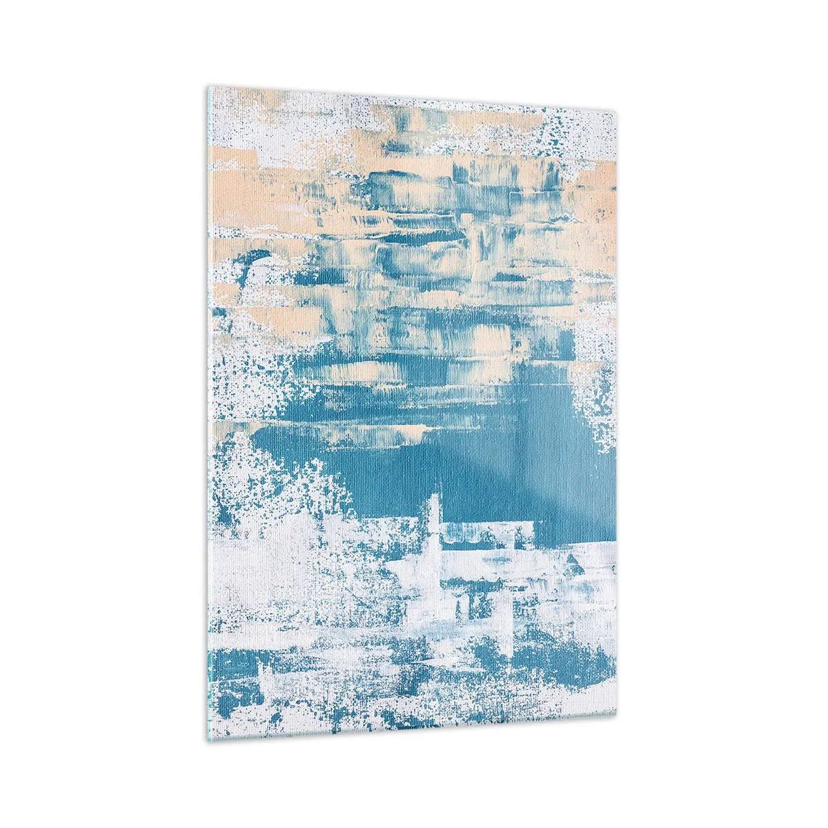 Tablou pe sticlă - Prin ţurţur de gheață - 50x70 cm