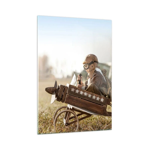 Tablou pe sticlă - Porniți spre vis - 50x70 cm