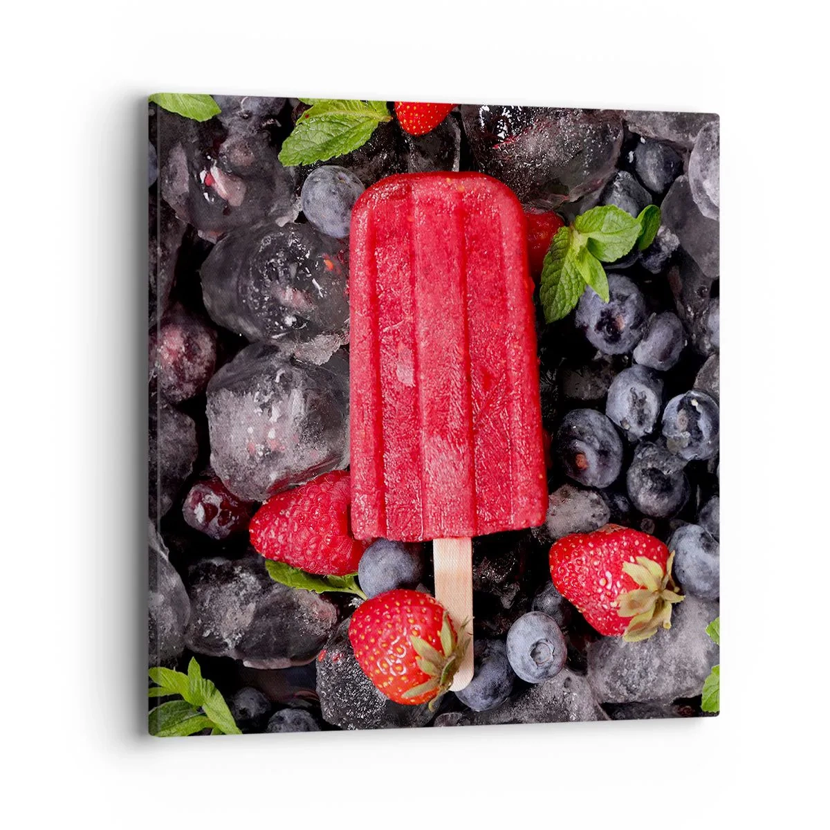 Tablou pe pânză - Umbra unei veri fierbinți - 40x40 cm