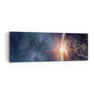 Tablou pe pânză - Într-o nouă perspectivă - 90x30 cm