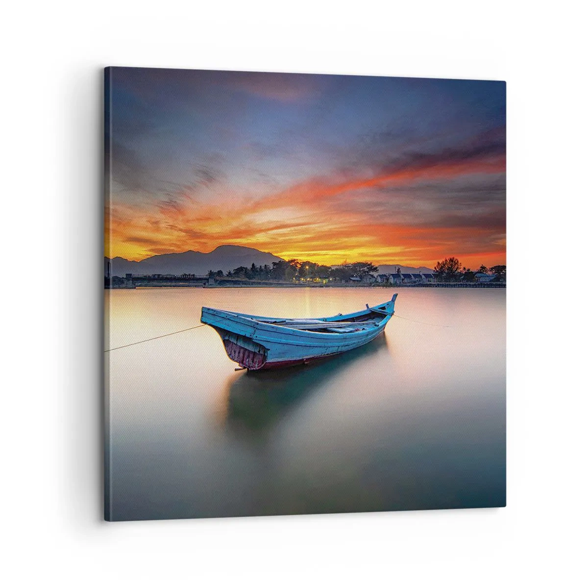 Tablou pe pânză - O noapte bună înainte - 60x60 cm