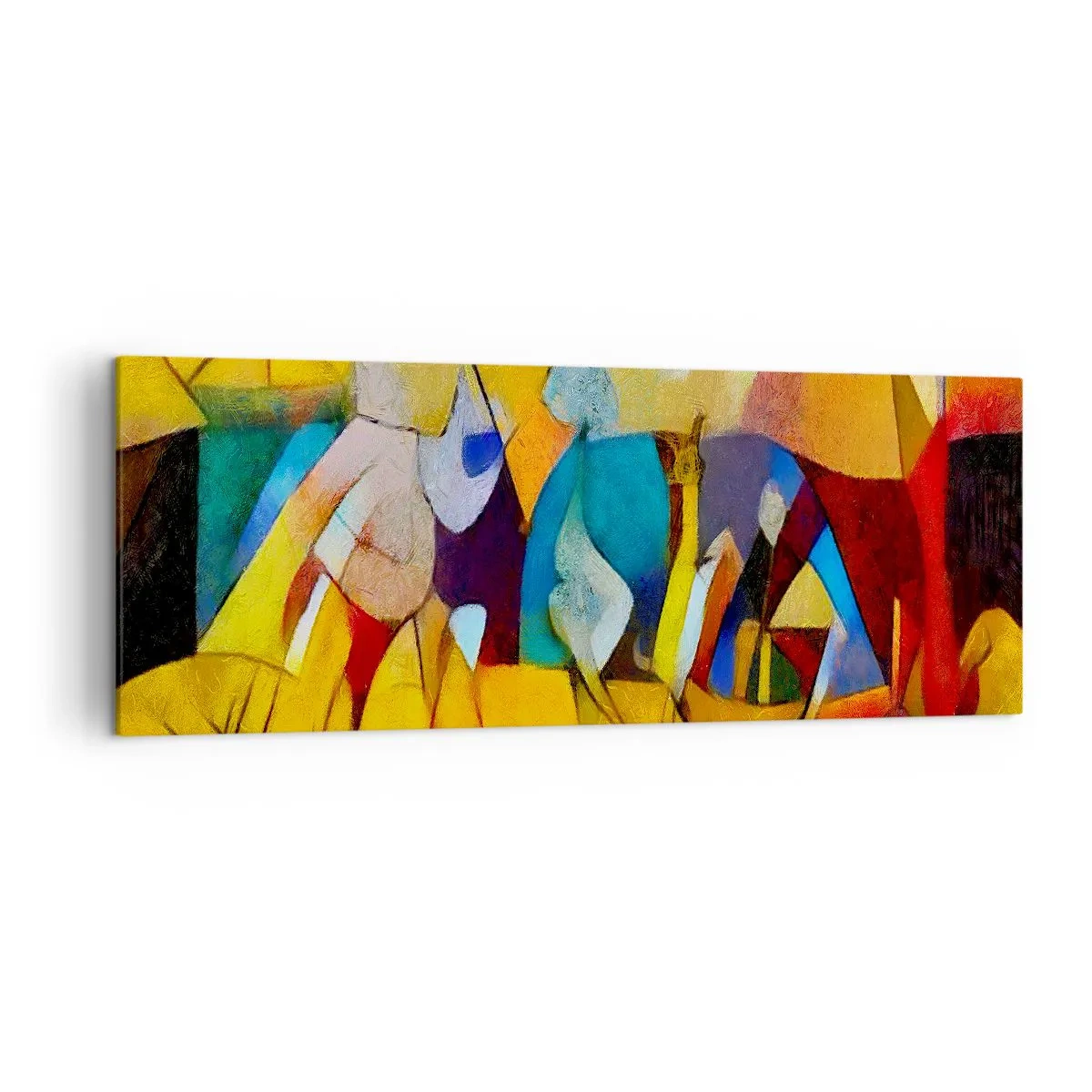 Tablou pe pânză - Soare - viață - bucurie - 140x50 cm