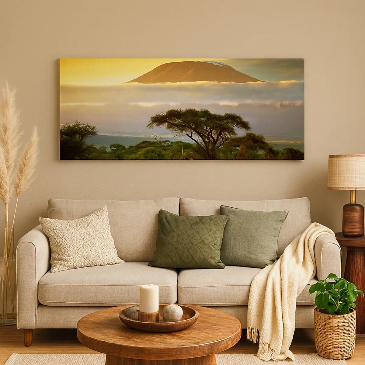 Tablou pe pânză - Visul unui călător - 30x30 cm