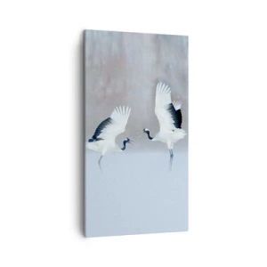 Tablou pe pânză - Dansând în ceață - 45x80 cm