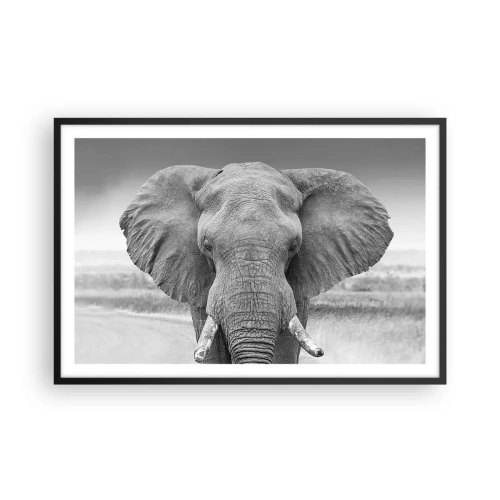 Poster în ramă neagră - Bun venit în lumea mea - 91x61 cm