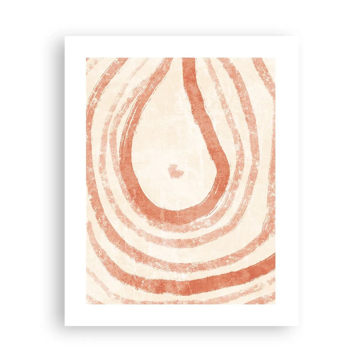 Poster - Cercuri de corali - compoziție - 40x50 cm